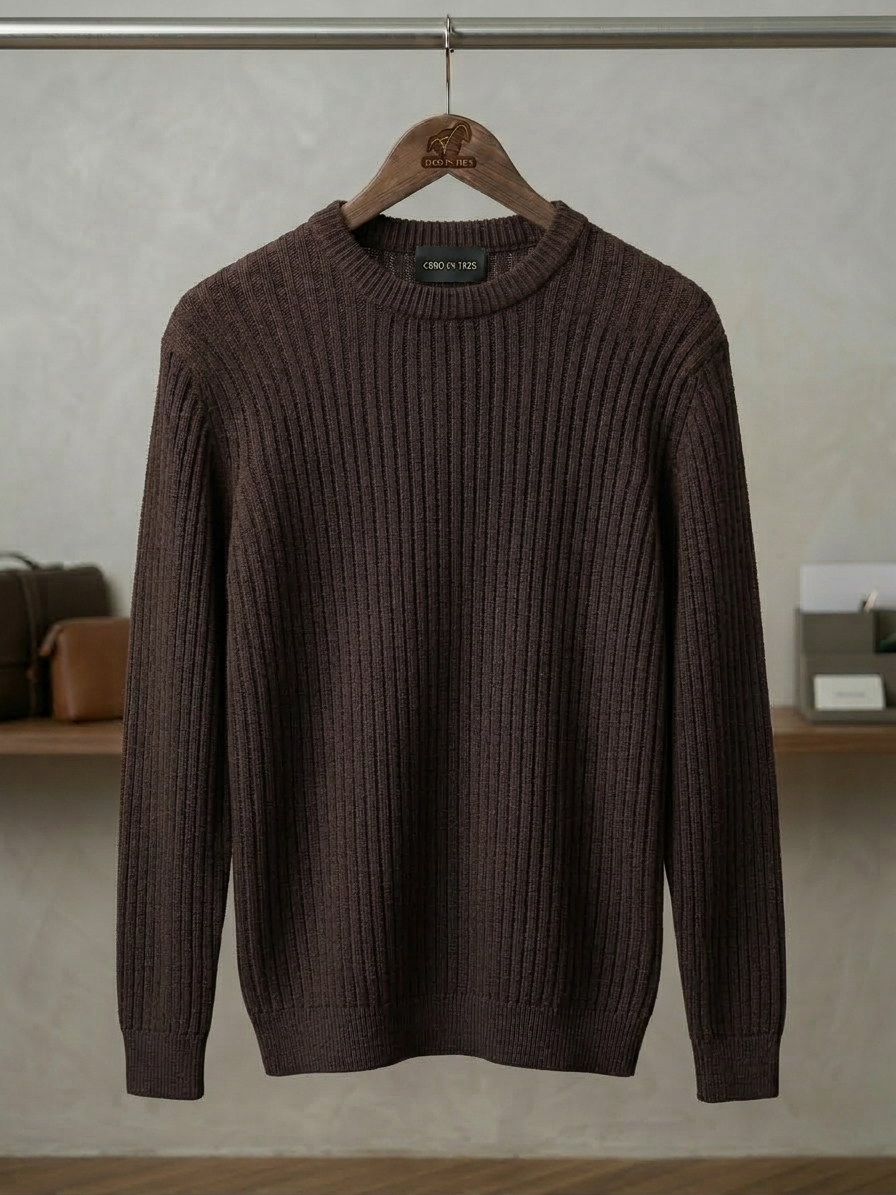 5247CH - SWEATER AMBER CHOCOLATE